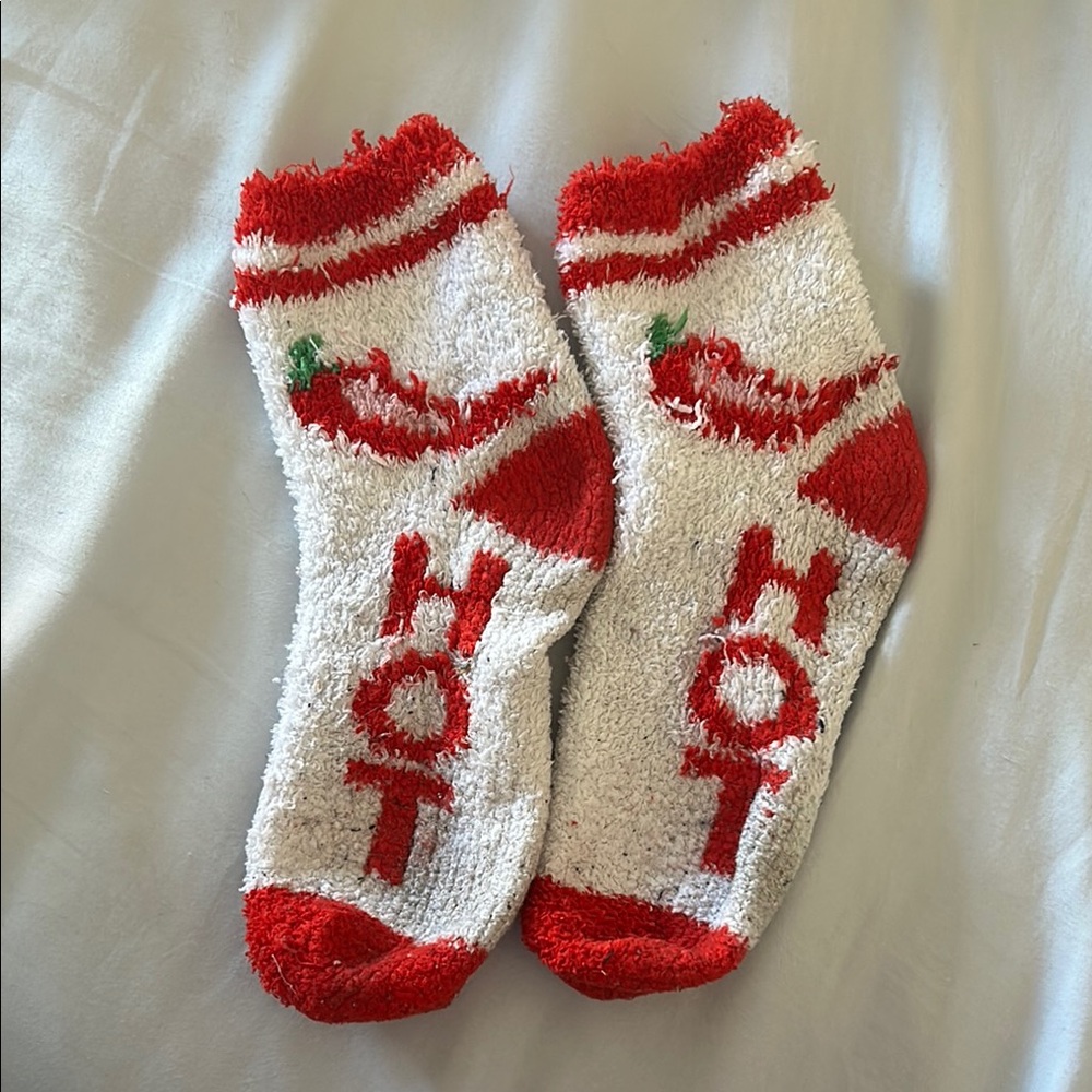 Fluffy socks